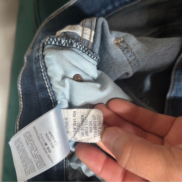 Mother The Stunner Fray Ankle Jeans - Picture 7 of 7